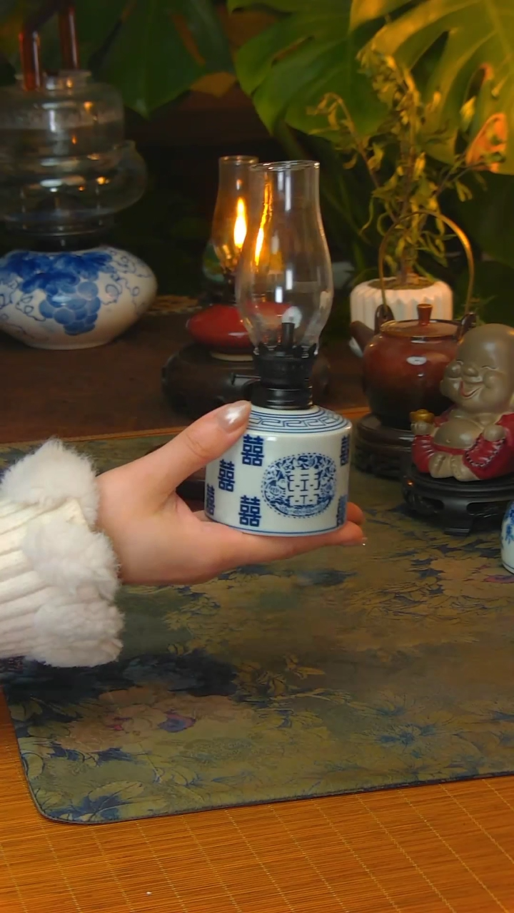 【闪购商品】景德镇陶瓷灯摆件