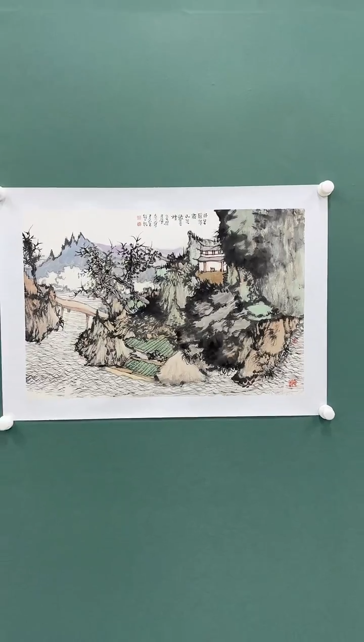 国画王贵华-2.7平尺国画作品
