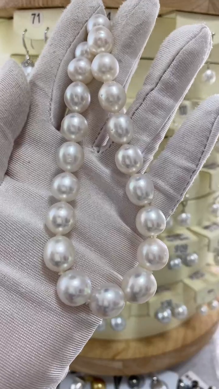 【闪购商品】海水珍珠项链未镶嵌澳白