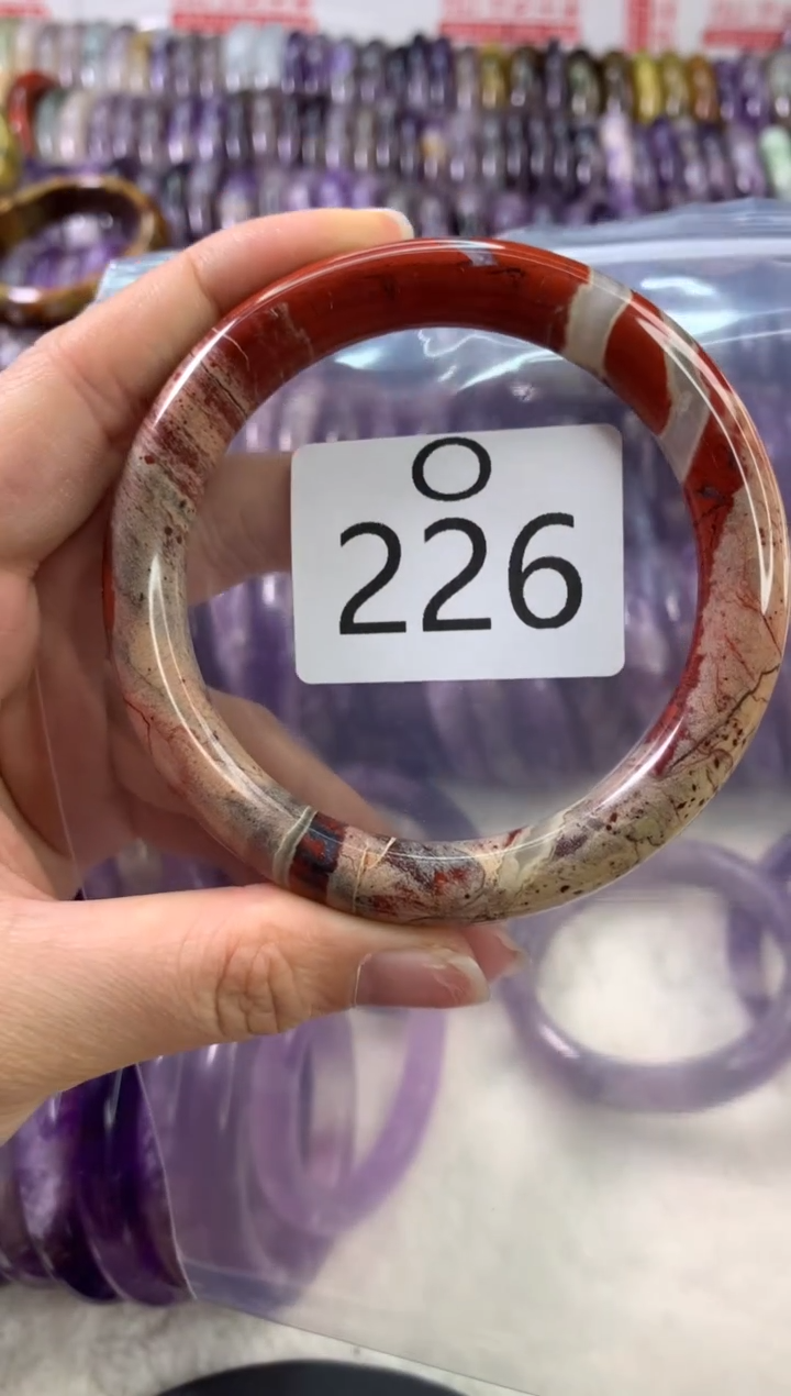 【闪购商品】水晶水晶手镯O未镶嵌226-59