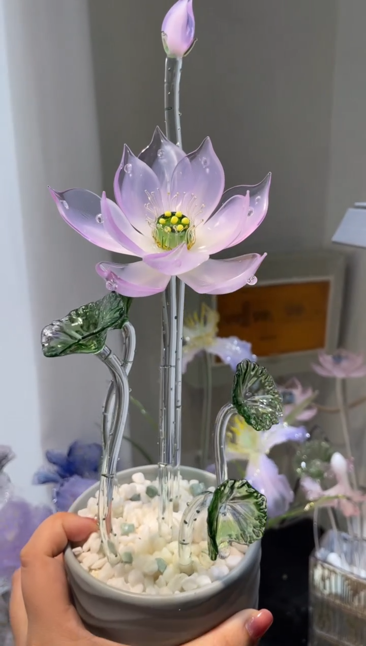 琉璃06荷花     