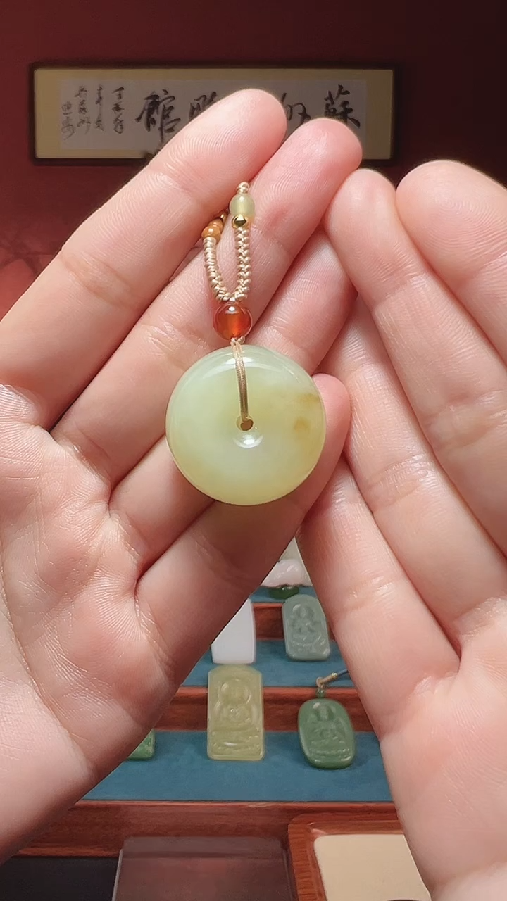 吊坠(不含链)未镶嵌和田玉南*戟8