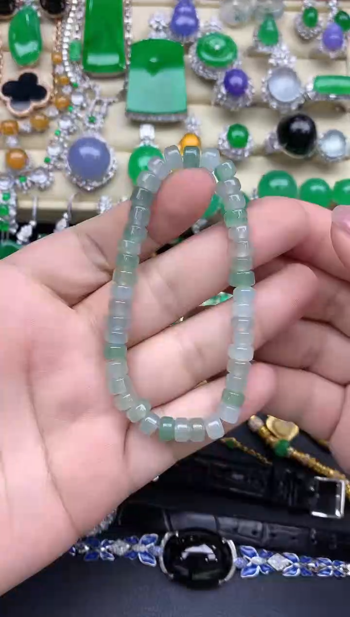 【闪购商品】翡翠手串未镶嵌69-中国好珍宝