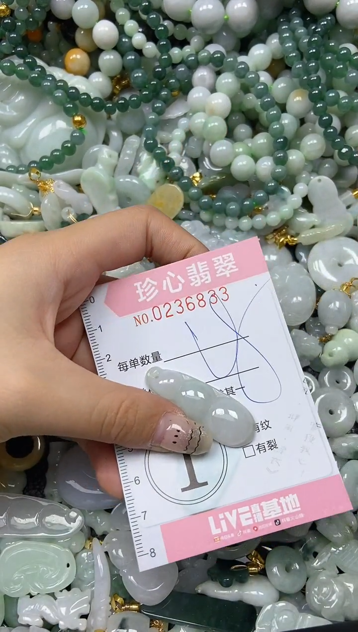 翡翠未镶嵌颈饰闪购0236833