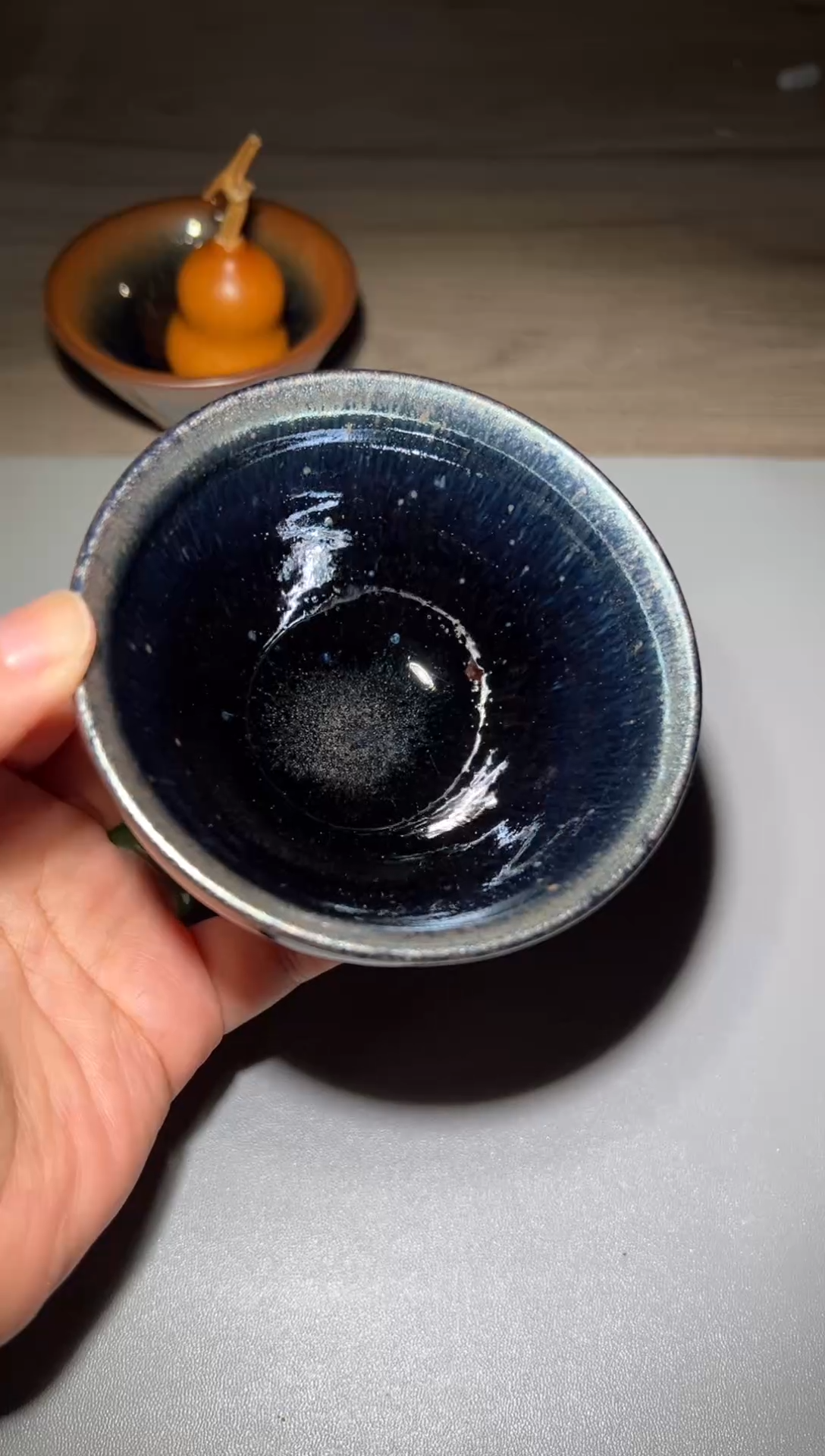 茶盏建窑建盏 福利柴烧