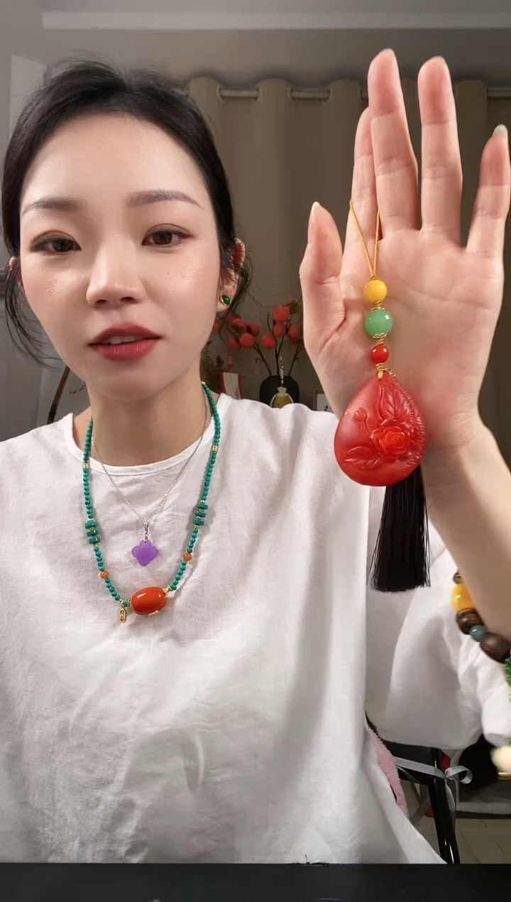 【闪购商品】琥珀颈饰未镶嵌E267EEEEE