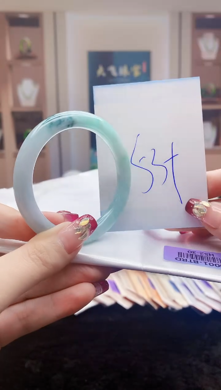 【闪购商品】翡翠手镯未镶嵌    H52-30