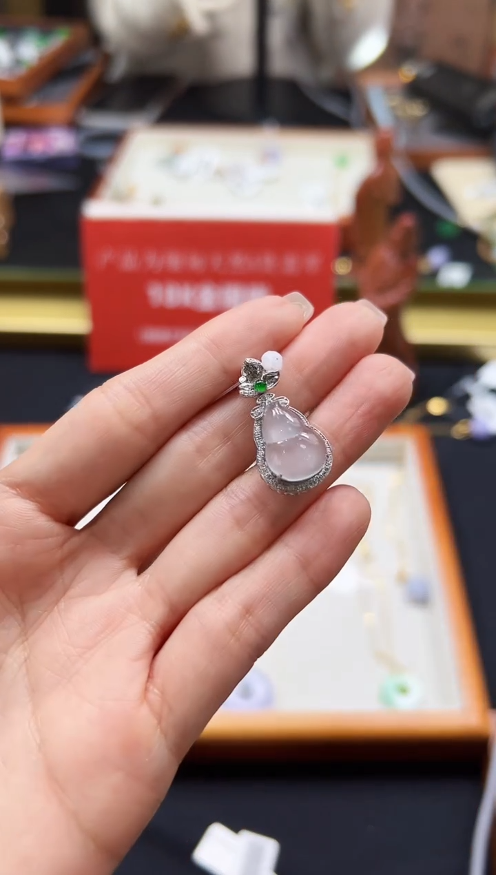 【闪购商品】翡翠颈饰18K金镶嵌DFZ0226-72