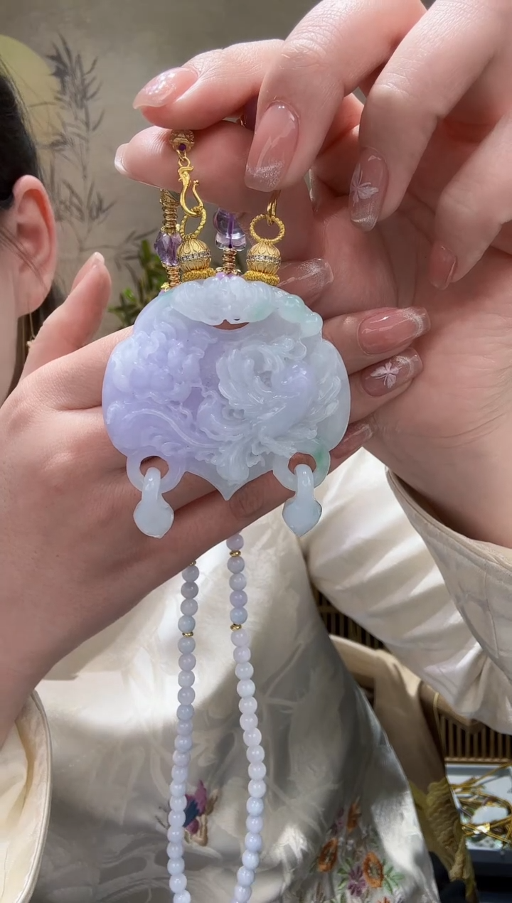 【闪购商品】翡翠颈饰未镶嵌吊坠