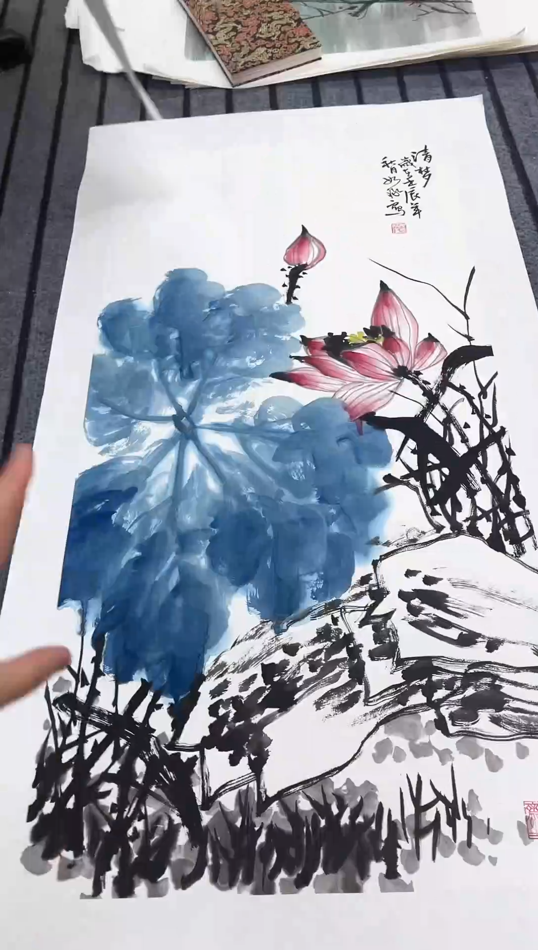 精品国画花鸟作品