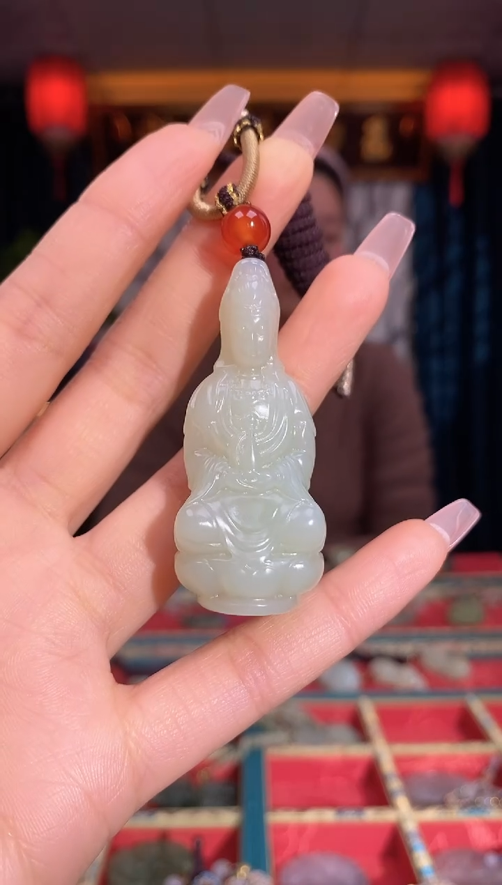 【闪购商品】和田玉颈饰未镶嵌观音