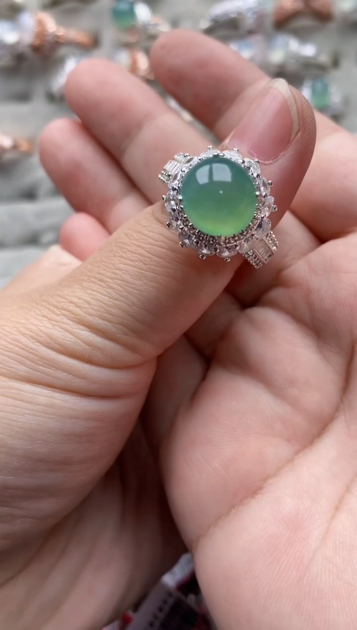 【闪购商品】翡翠戒指未镶嵌555555---78