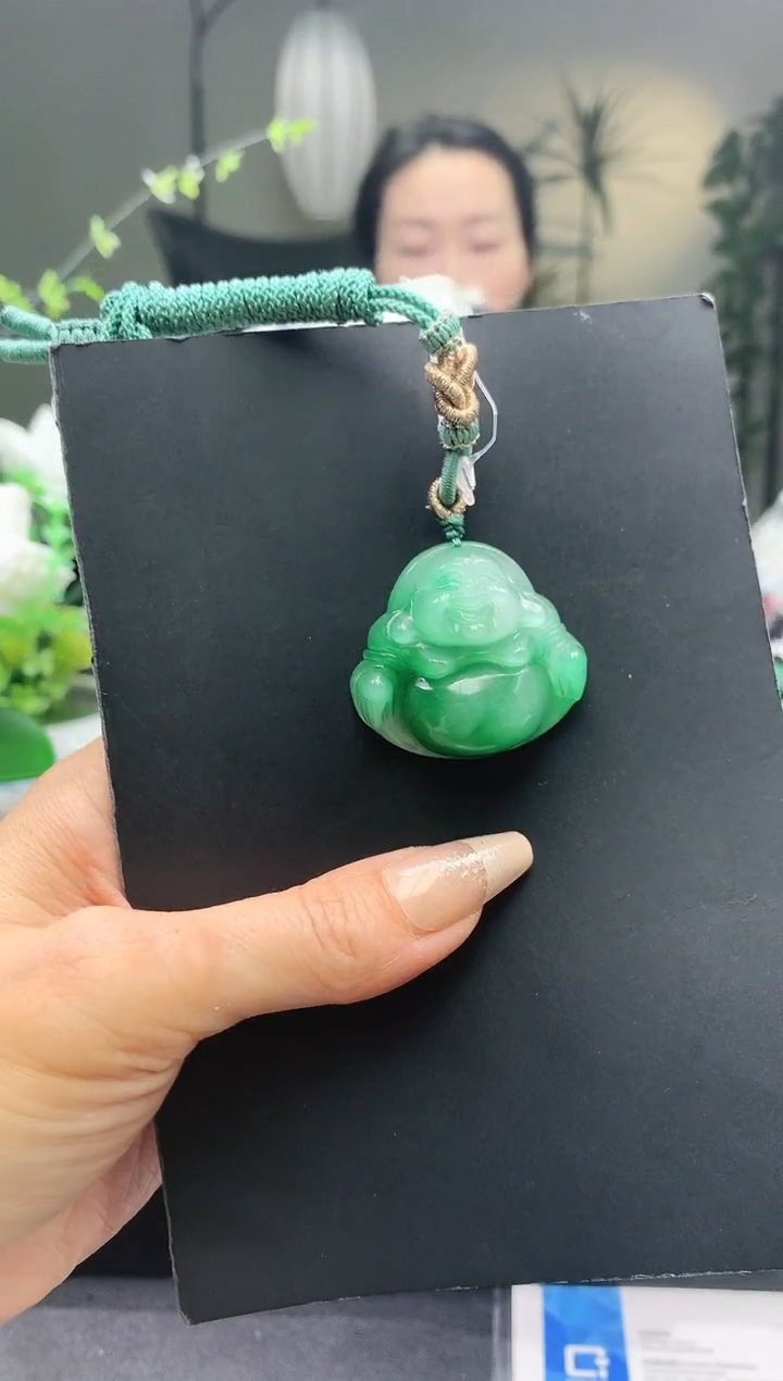 石英质玉佛公未镶嵌佛公