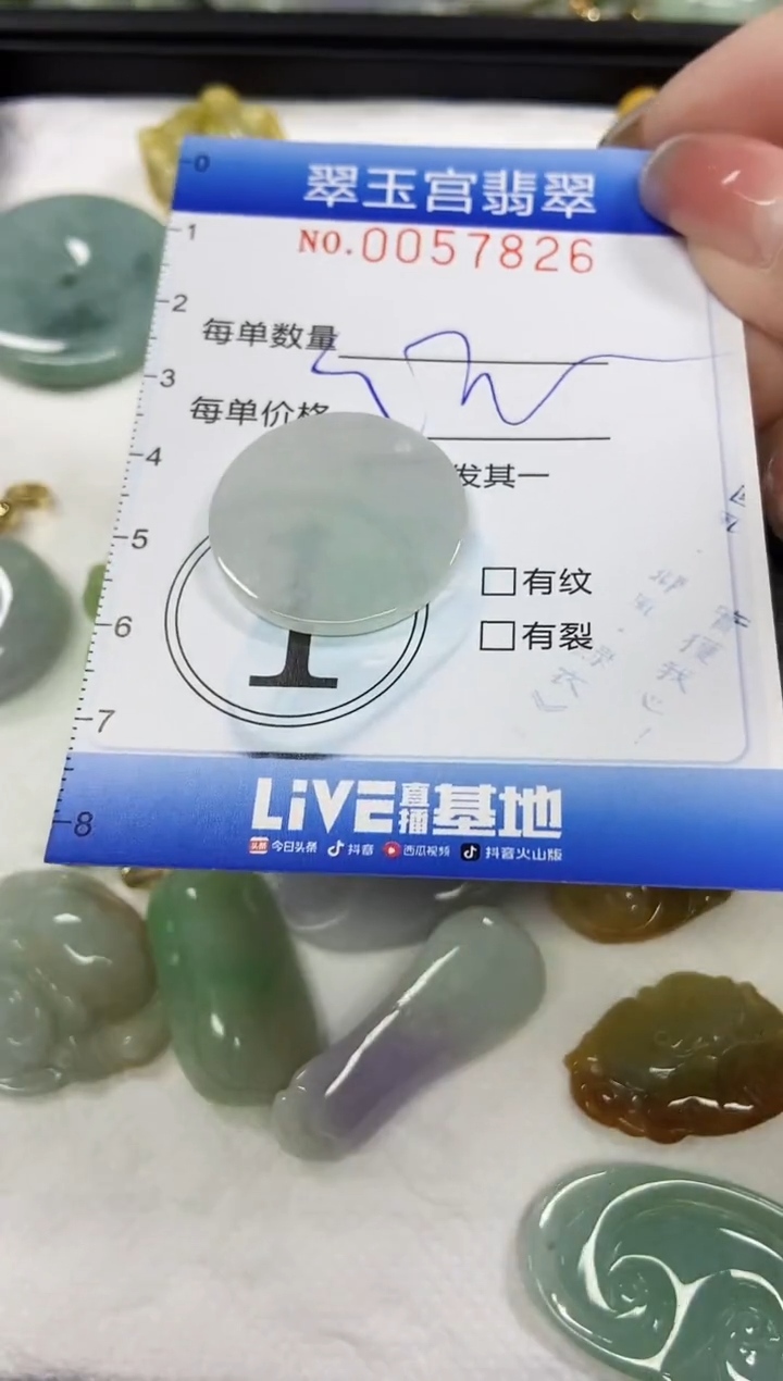 【闪购商品】翡翠颈饰未镶嵌闪购商品0057826