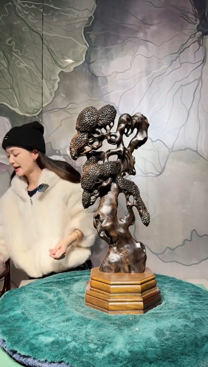 【闪购商品】金丝楠金丝楠木随形摆件12