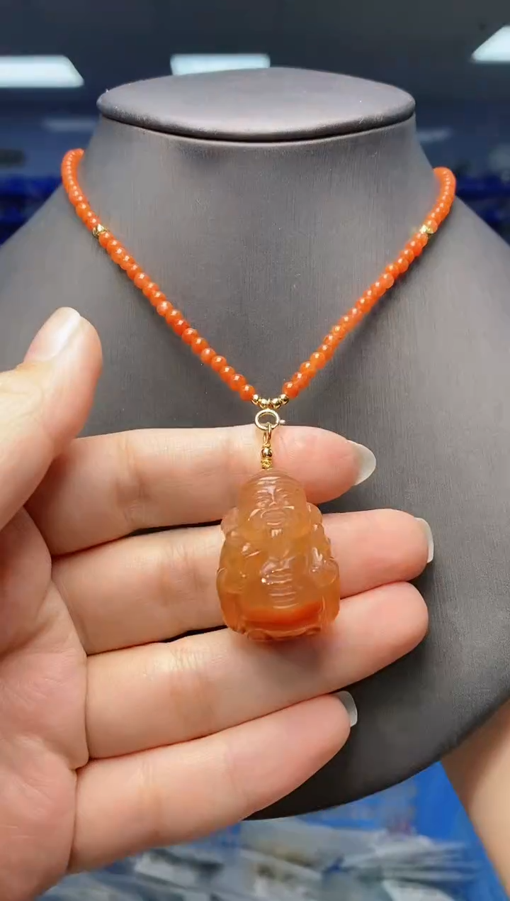 【闪购商品】南红玛瑙颈饰未镶嵌   G12961