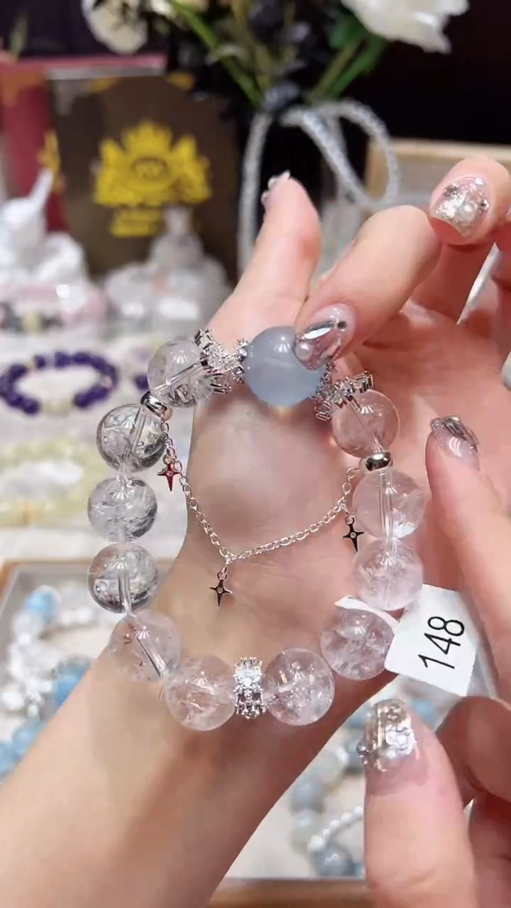 【闪购商品】水晶手链未镶嵌多样性发货发其一颜色微差【拍两单】