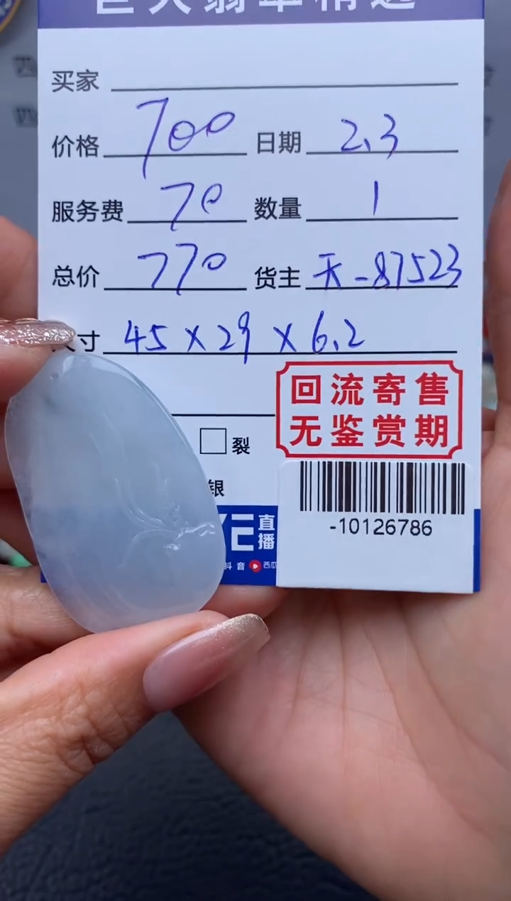 【闪购商品】翡翠颈饰未镶嵌多人-10126786