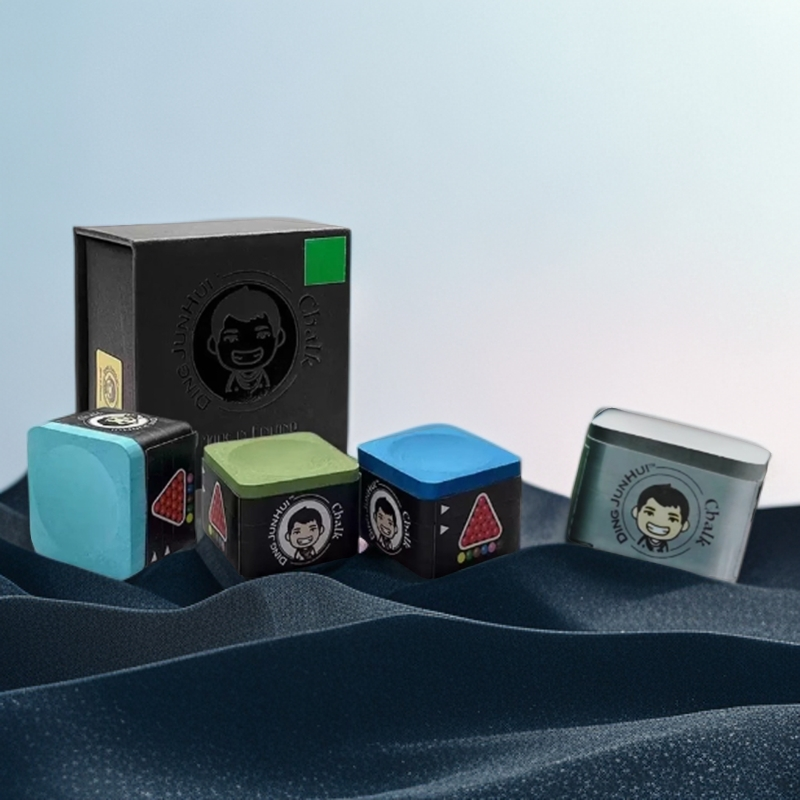 丁俊晖巧克粉职业直播斯诺克中八巧粉桌球杆枪粉擦头粉台球配件