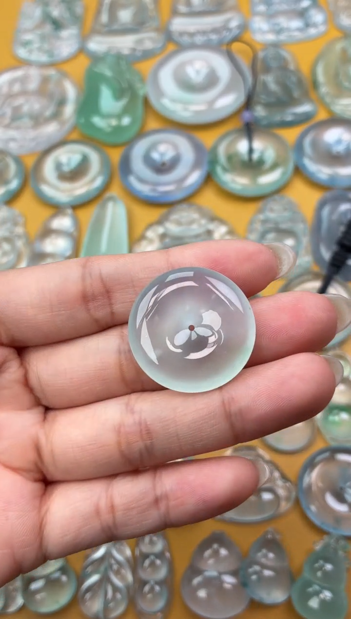 吊坠(不含链)未镶嵌翡翠42 平安扣 26.7 5.4