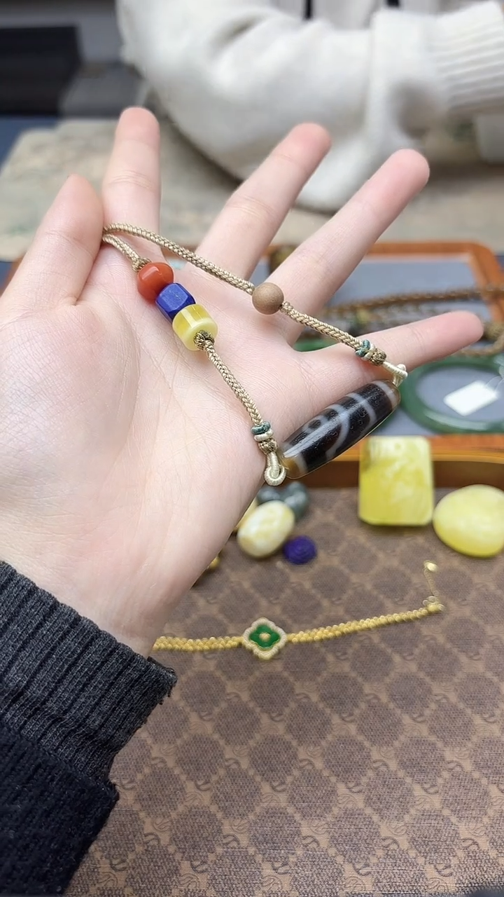 未镶嵌车挂玛瑙/玉髓玛瑙珠吊坠LW