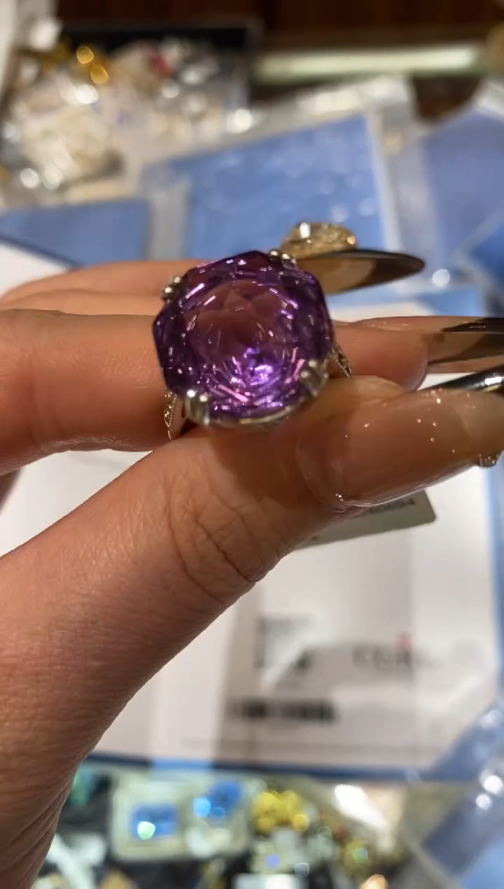 琉璃铜合金楚楚珠宝中古甄选不退换