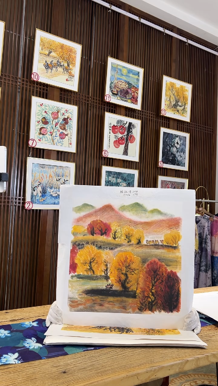 版画耿玉琨名章限量版画S