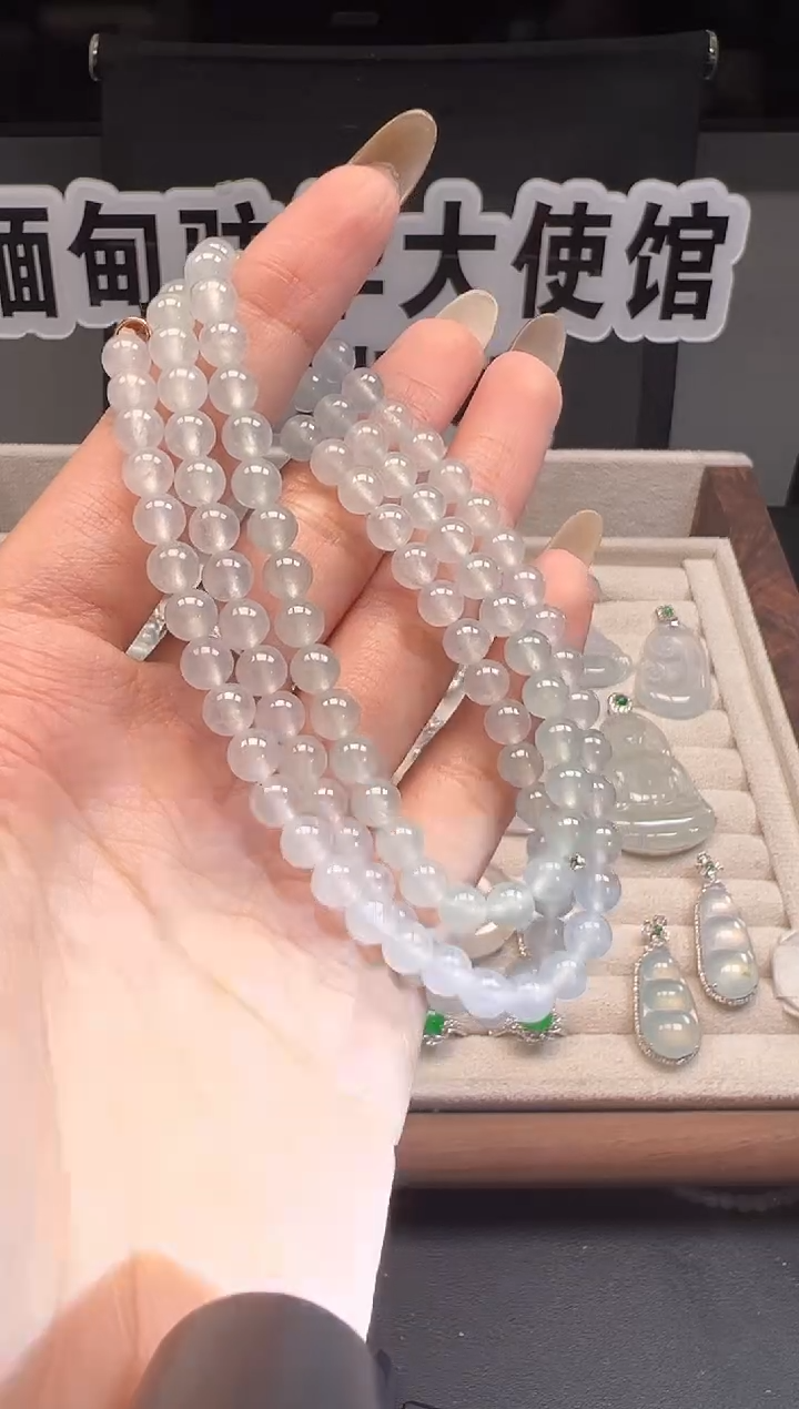 未镶嵌手串翡翠缅甸珠宝严选