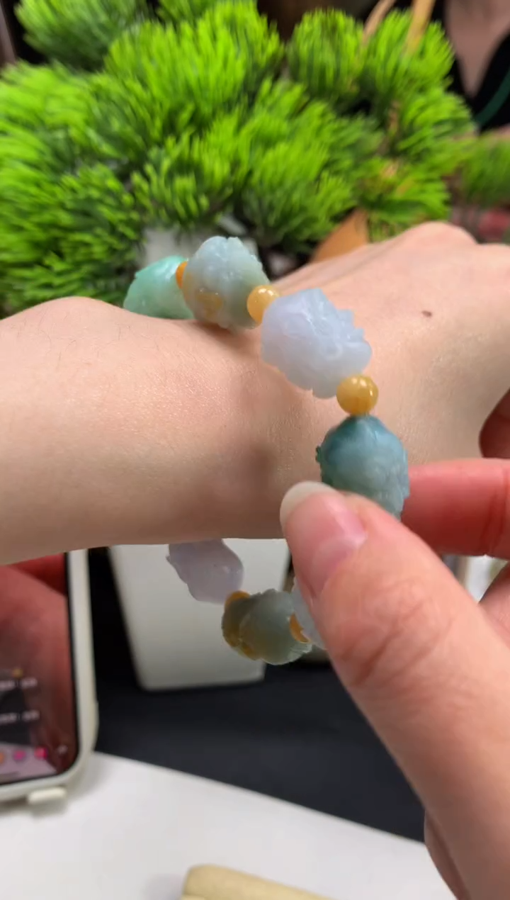 未镶嵌定制翡翠单**子---117769