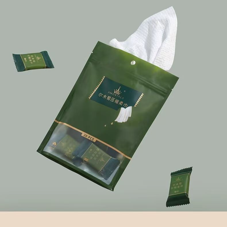 压缩毛巾洗脸洁面巾旅行旅游装擦面一次性加大厚便携款无菌