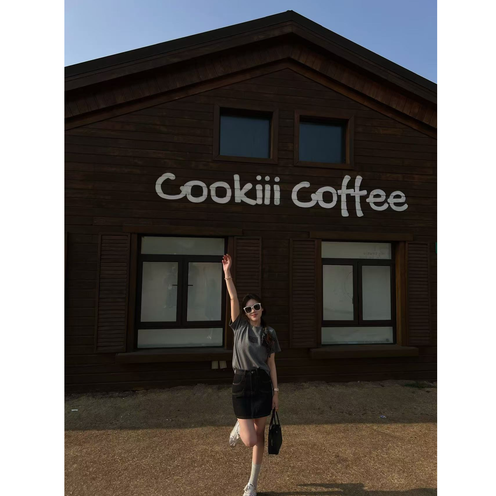 ZM1301~啊啊啊就是它啊～超级百搭设计感牛仔半身裙女 现货秒发