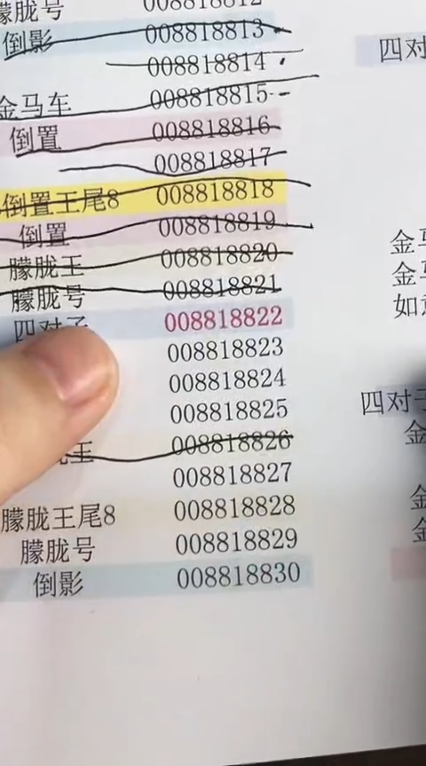 【闪购商品】塑料蛇钞包67分单张号码008818822