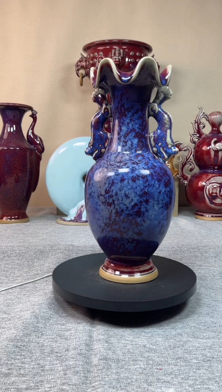 摆件神垕钧瓷收藏工艺品