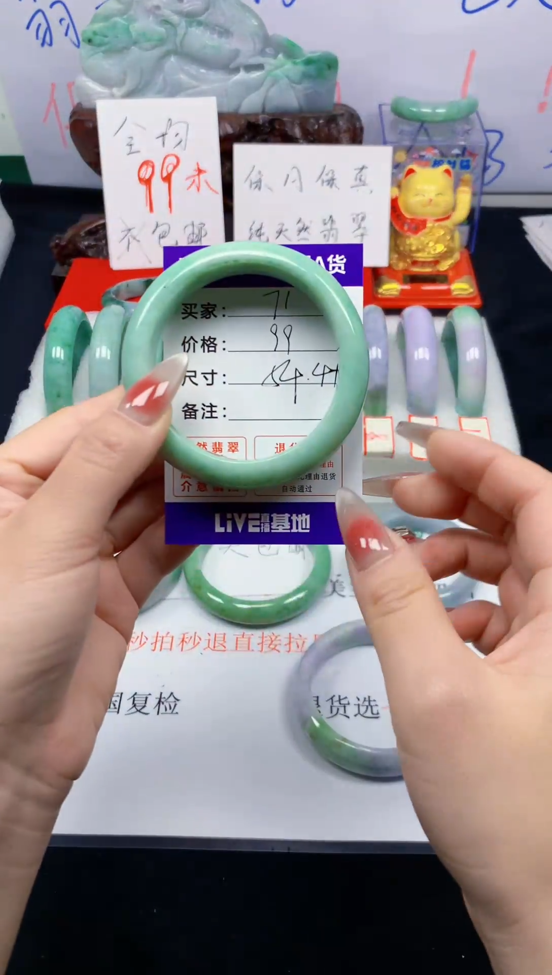 未镶嵌手镯翡翠71