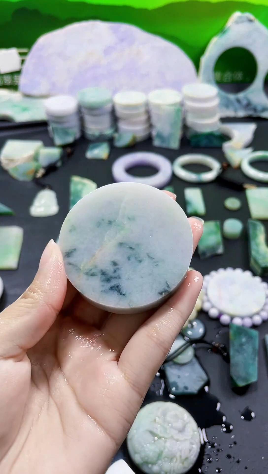 颈饰未镶嵌翡翠新店开业大优惠123