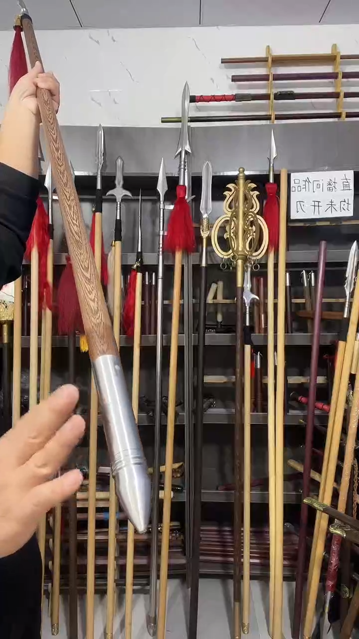 武术健身棍短棍木21