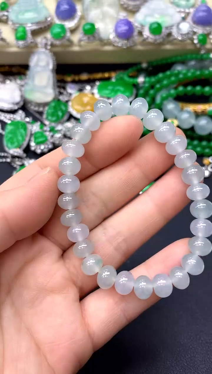 未镶嵌手串翡翠99-中国好珍宝