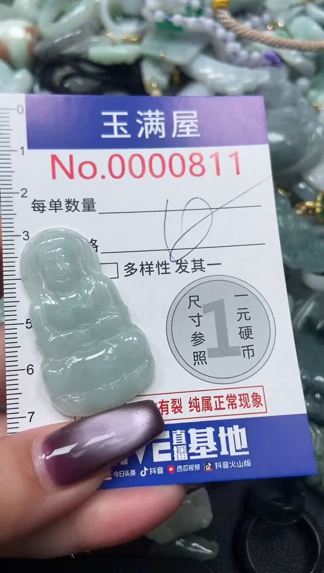 颈饰未镶嵌翡翠811