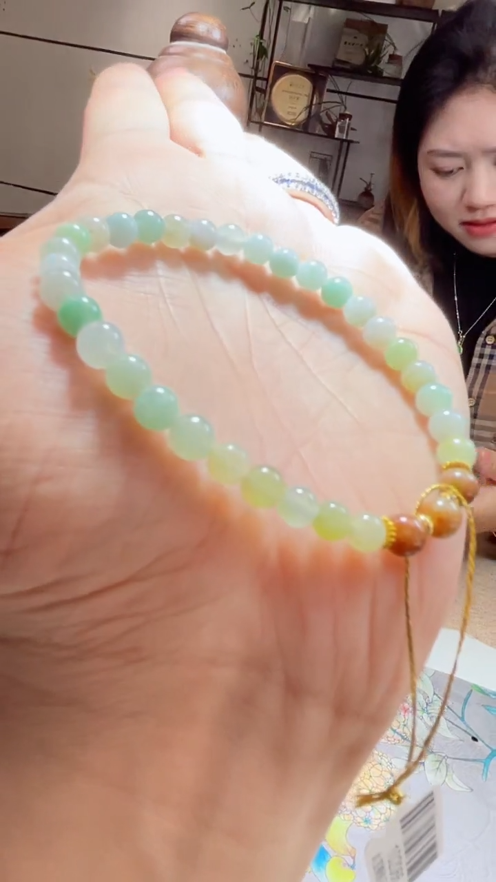 未镶嵌手链翡翠手串