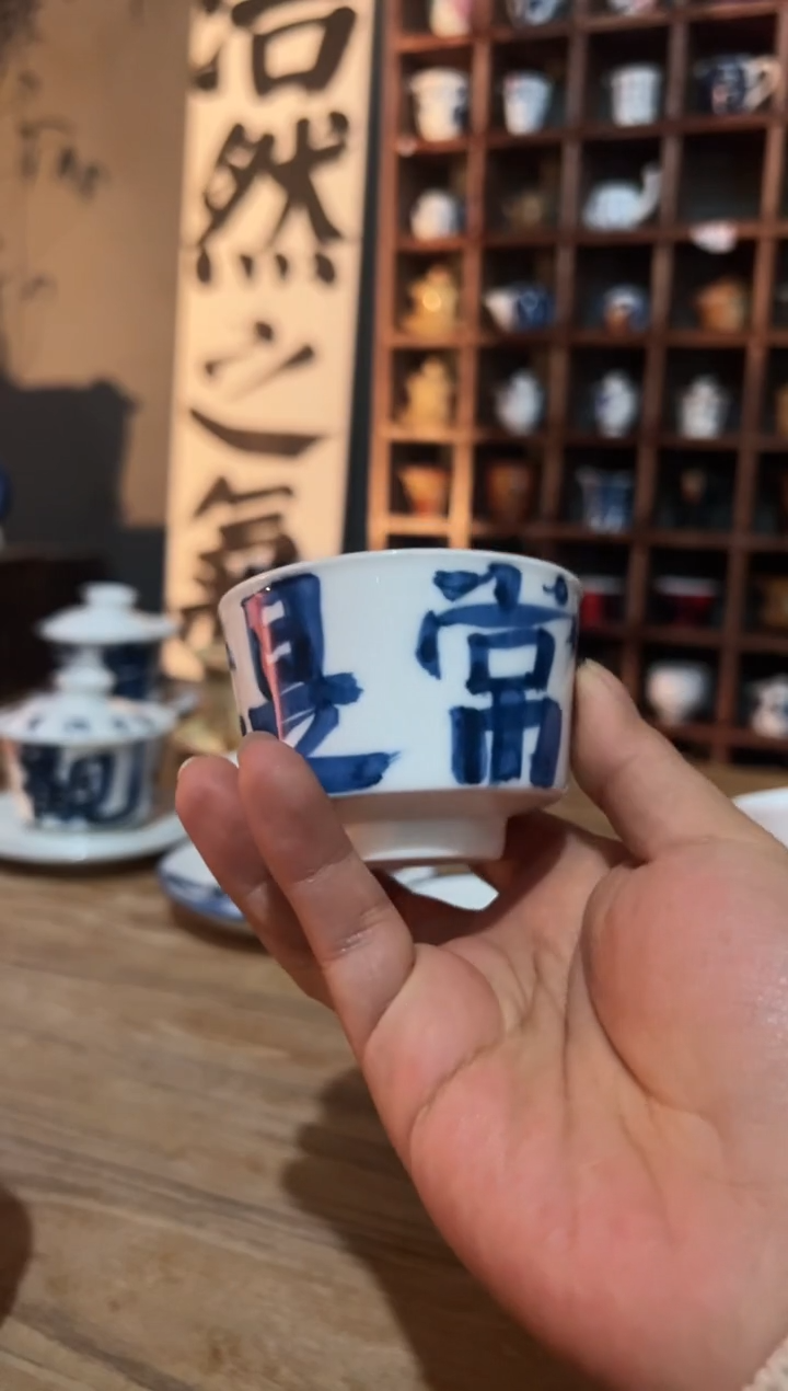 【闪购商品】观云听雨原创手绘茶具