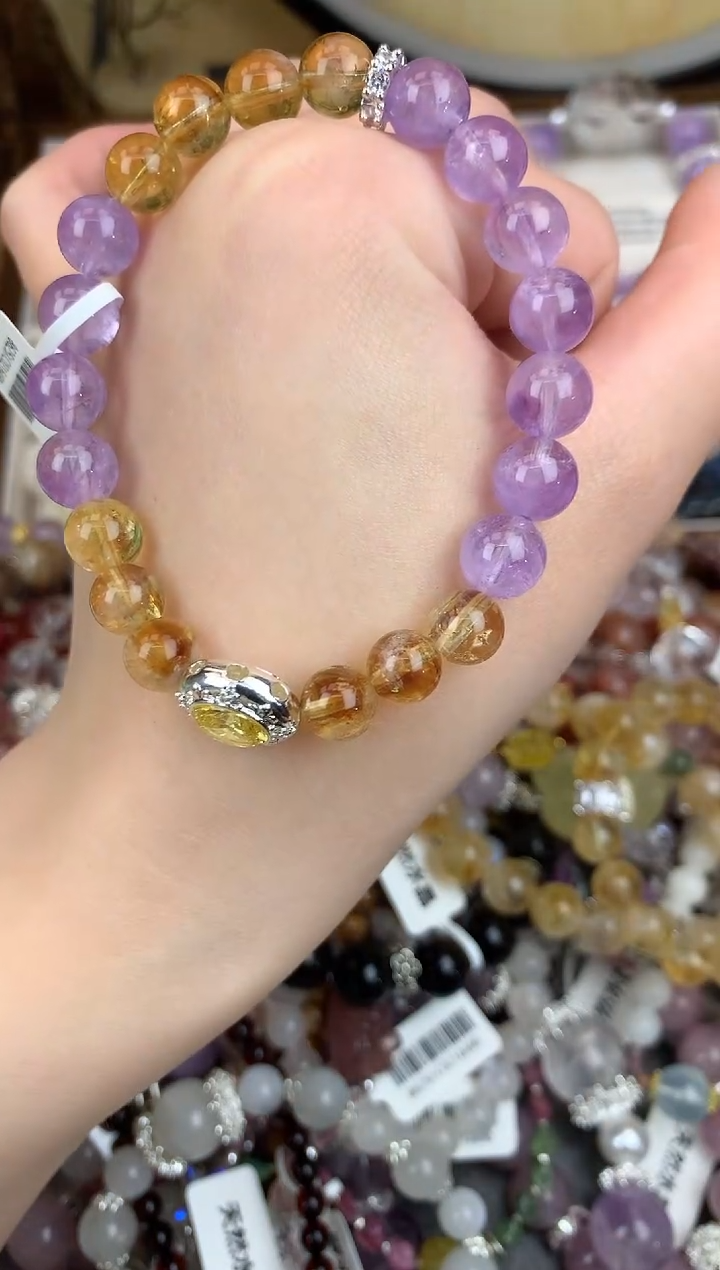 【闪购商品】黄晶手链未镶嵌217手串