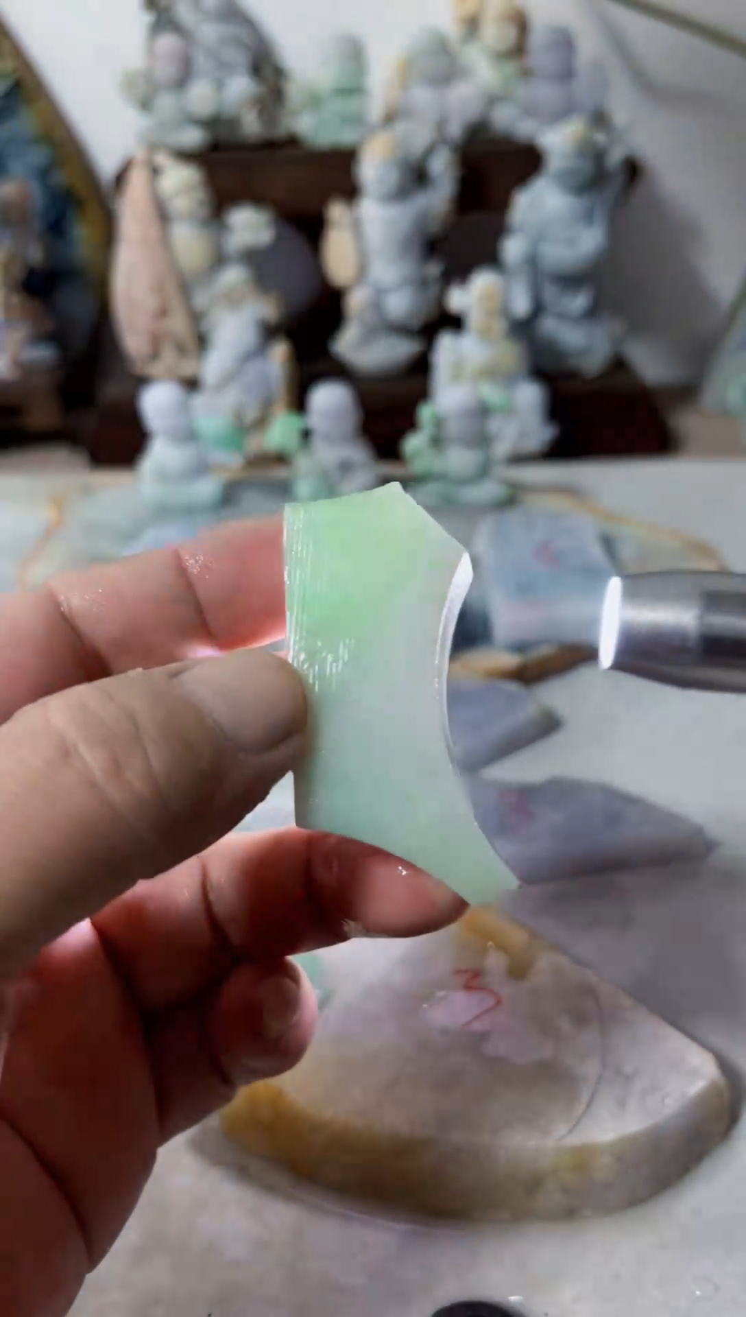 【闪购商品】翡翠吊坠(不含链)未镶嵌A1012