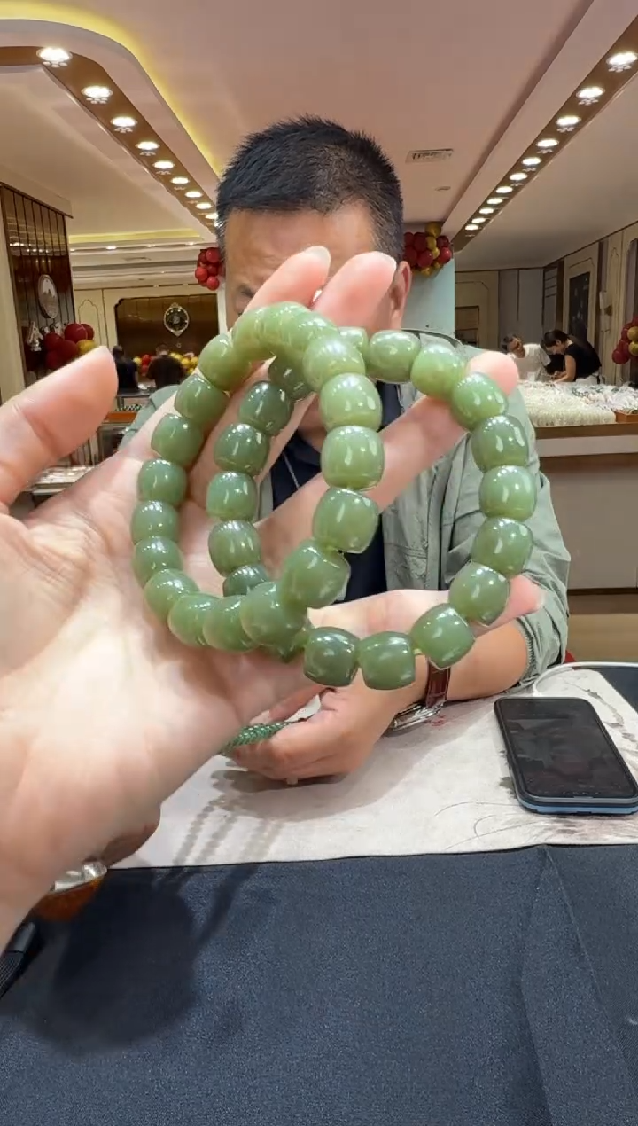 和田玉未镶嵌颈饰手串（多样性发一）11-12