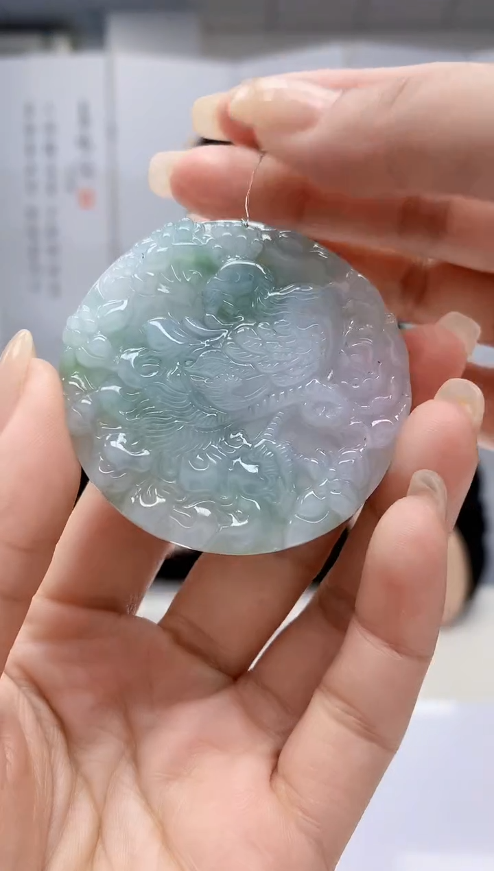 【闪购商品】翡翠颈饰未镶嵌0405lr-jj挂件76