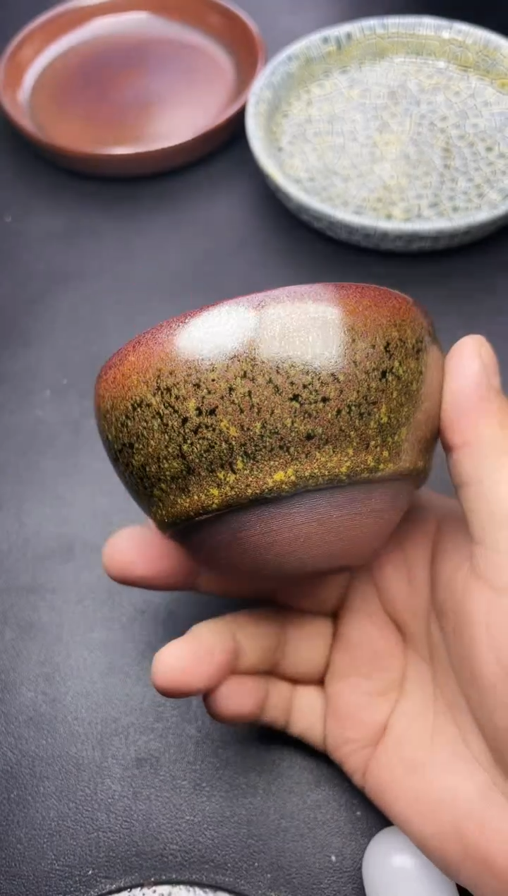 【闪购商品】茶盏97叶紫建盏叶紫