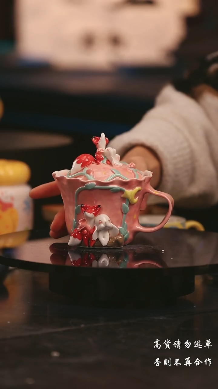 陶瓷景德镇可爱设计师款陶瓷 