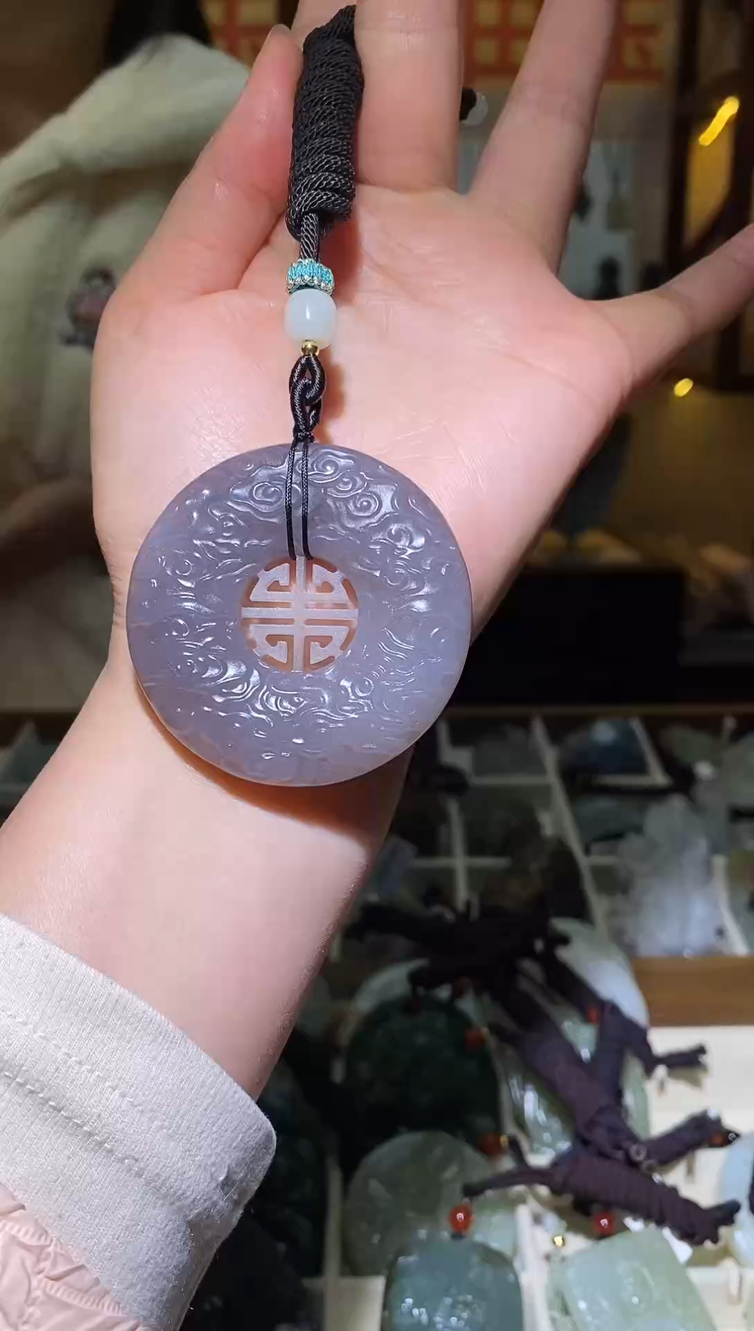 颈饰未镶嵌和田玉01