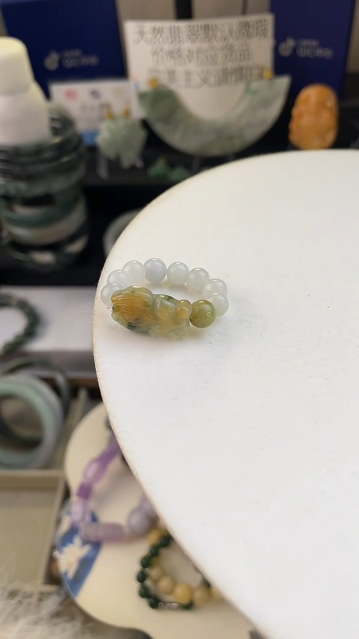 未镶嵌手链翡翠闹****子手工定制主默认微瑕播介绍为准