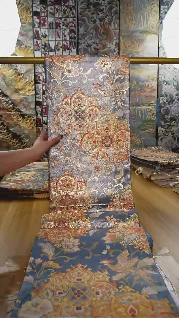 【闪购商品】织绣织锦125佐贺锦凤凰宝相花