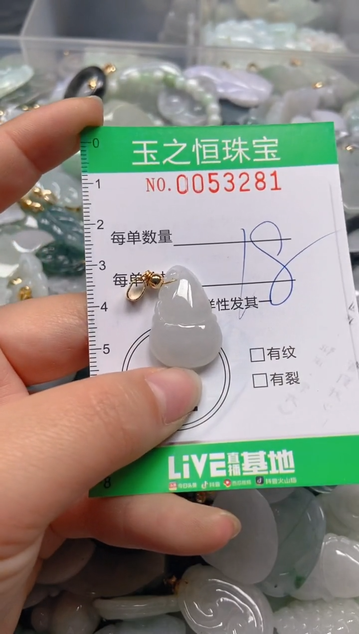 【闪购商品】翡翠颈饰未镶嵌闪购0053281